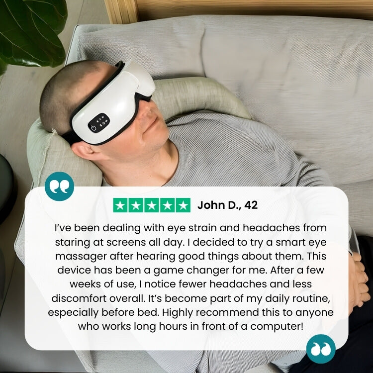 NovaPulse Eye Comfort Massager Pro s kompresí vzduchu a jemným teplem | Lersk