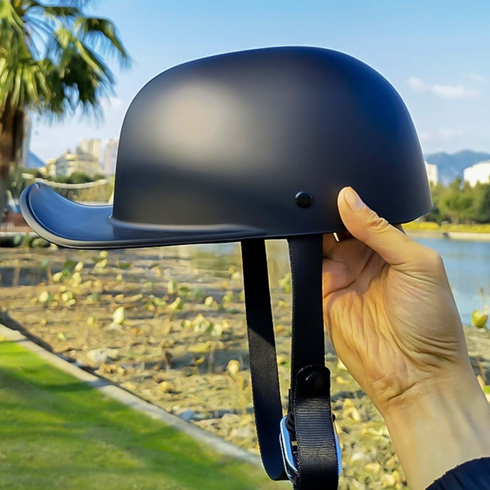 StrataCap DOT Baseball Cap Helmet With Comfort Fit For Everyday Riding | Lersk