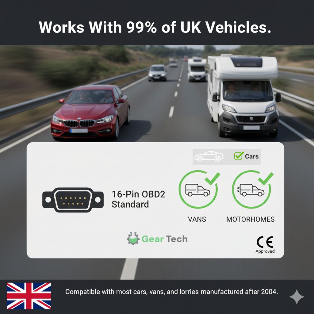 Tracker GPS per auto Plug And Play OBD2 Regno Unito senza abbonamento | Lersk