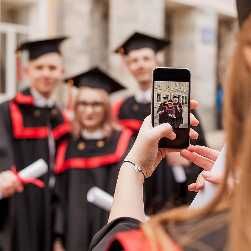 Elegantes Abschluss-Armband als Andenken für Absolventen und Studenten | Lersk