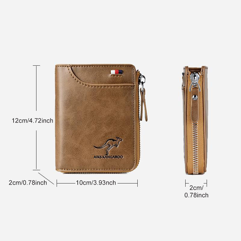 Gentlemen's RFID Blocking Wallet With RFID Shield Technology And Classic Style Quality Build | Lersk