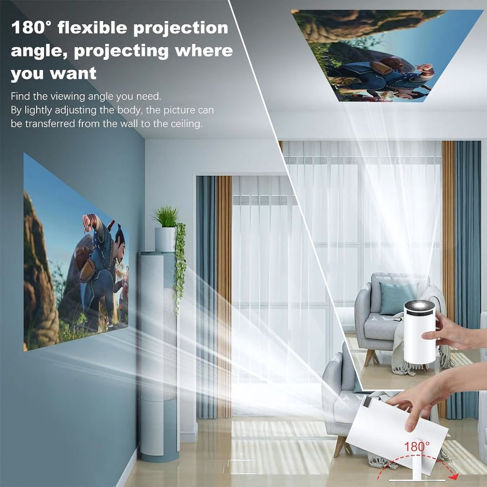 Avenro | Mini 4K Handheld Projector With Auto Keystone | Lersk