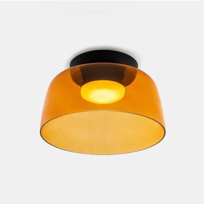 Lumenweave Nordic Ceiling Light With Handcrafted Glass Shade | Lersk
