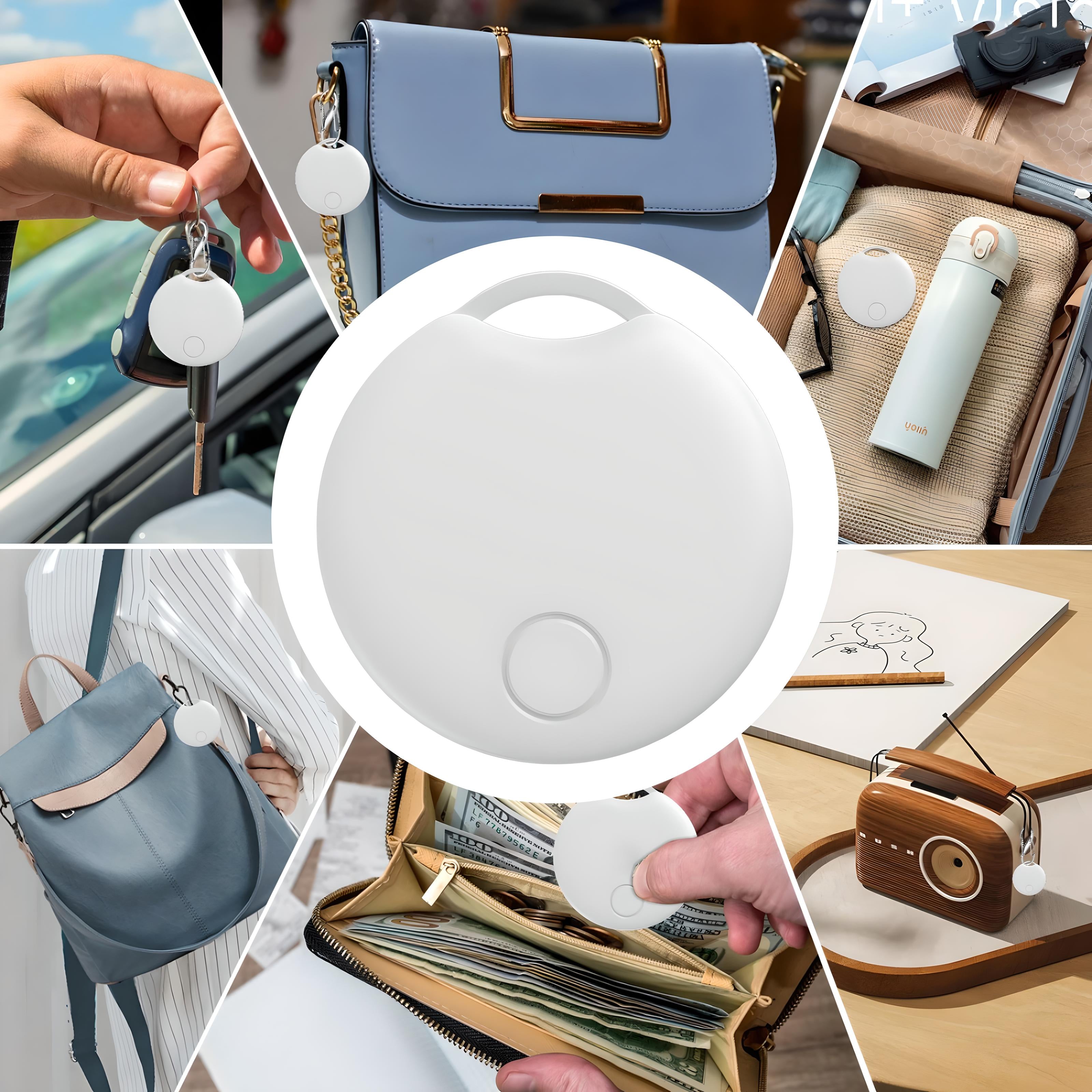 NomadTrack Kompakt Bluetooth Bagagetracker til Rejser | Lersk