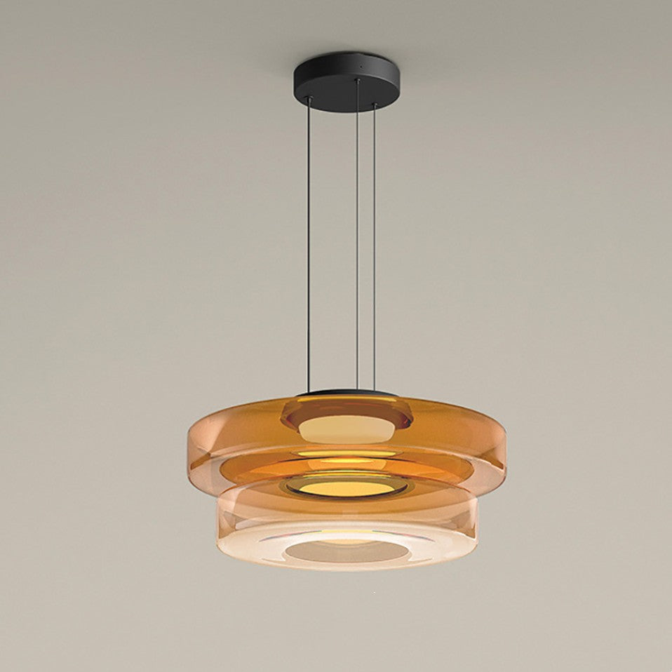 Glas-Pendelleuchte Bauhaus-Stil Mond-Design für Küchen | Lersk