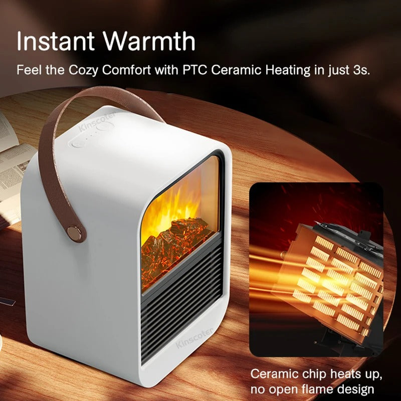 Electric Portable Heater For Instant Warmth For Small Spaces Cozy | Lersk