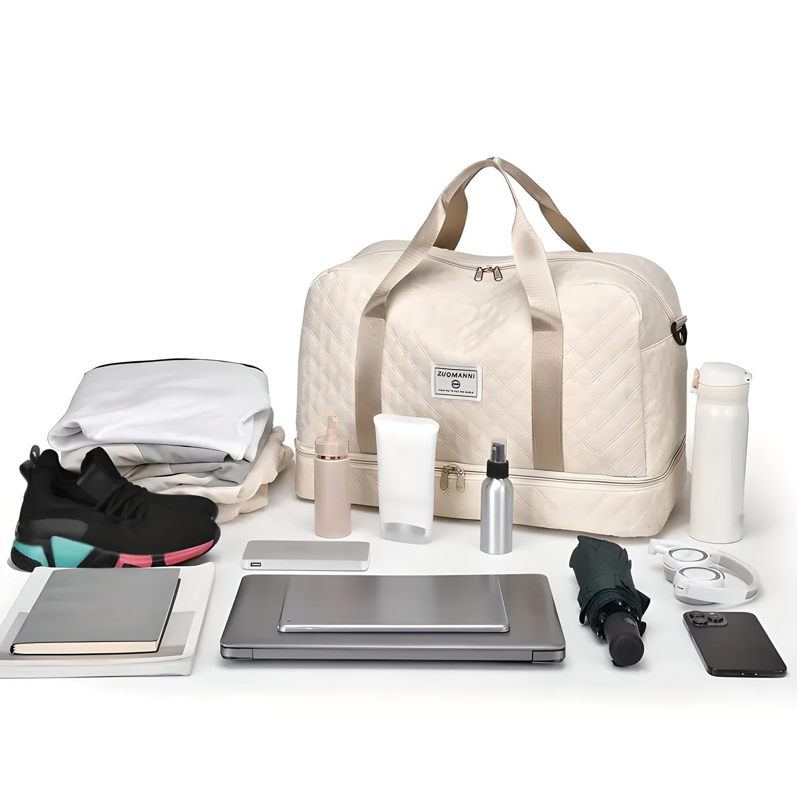 Voyager Weekender Duffle Bag Water-Resistant Multi-Pocket | Lersk