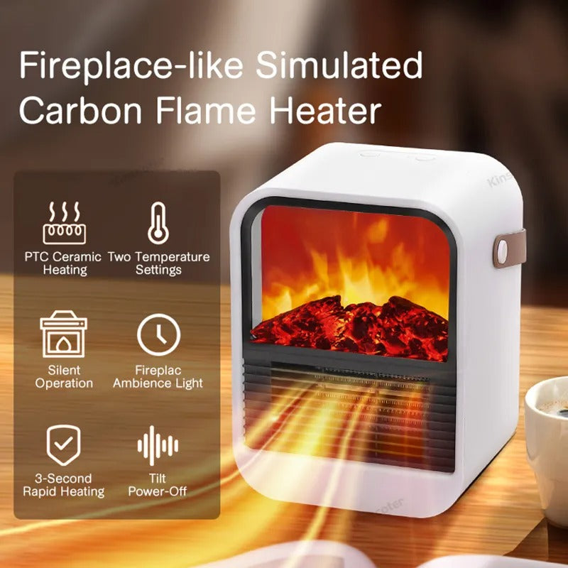 Electric Portable Heater For Instant Warmth For Small Spaces Cozy | Lersk