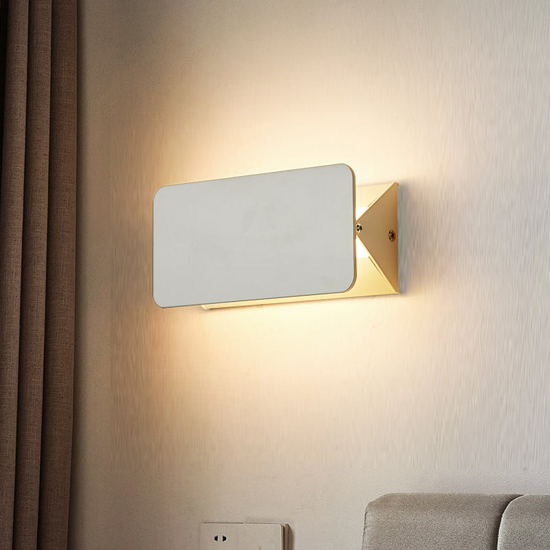 NovaLume LED Metal Indoor Wall Lamp Rotatable White | Lersk