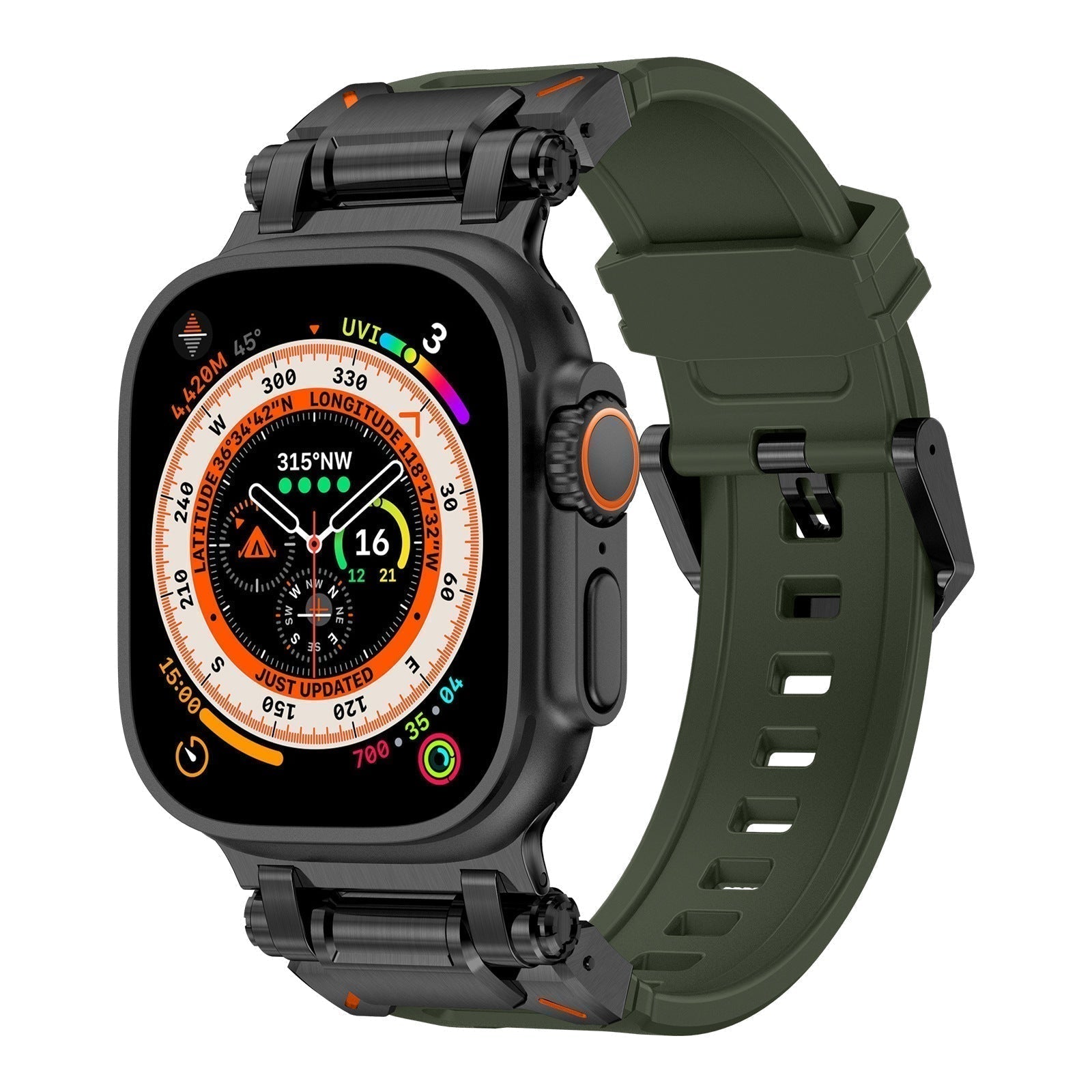 Voyant Silicone Apple Watch Band | Lersk