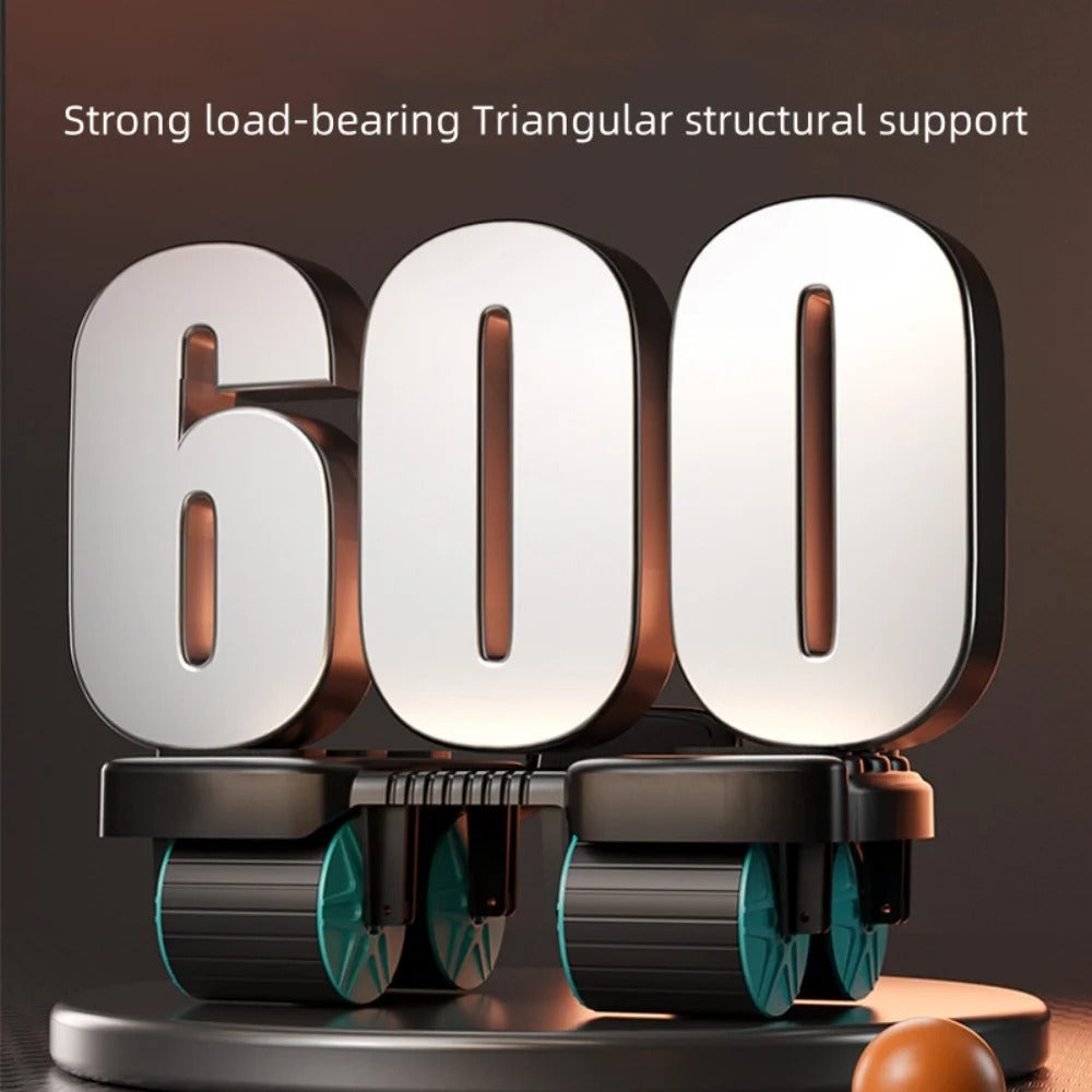 CorePulse Auto-Rebound Ab Wheel With Elbow Pads For Core | Lersk
