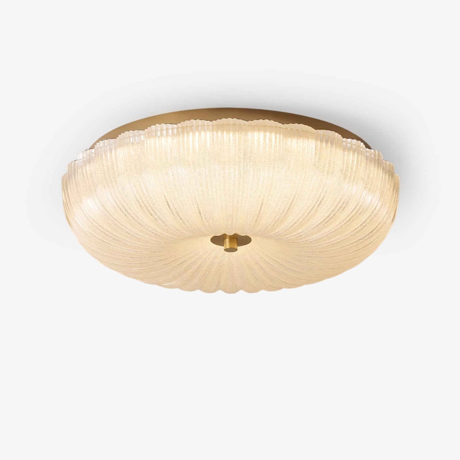 Nyra Ripple skleněné stropní svítidlo | Elegantní moderní zář | Lersk