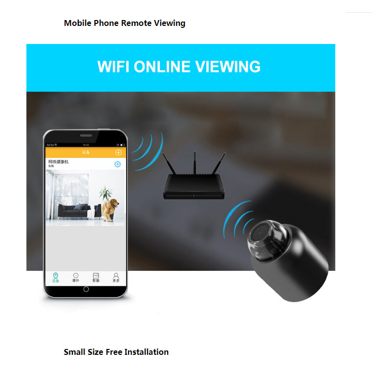 AeriCam Mini Hidden Wireless Spy Camera WiFi Motion Alert | Lersk