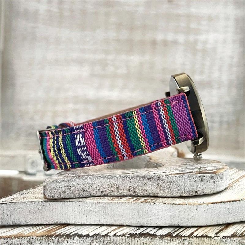 Colorful Rainbow Pattern Watches With Multicolored Rainbow Pattern Design Collection | Lersk