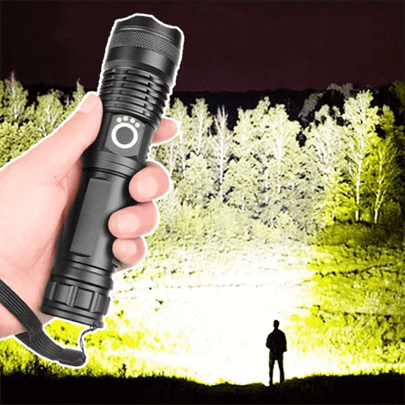 VoltRidge 90 000 lumenů XHP50.2 LED svítilna Pro Max | Lersk