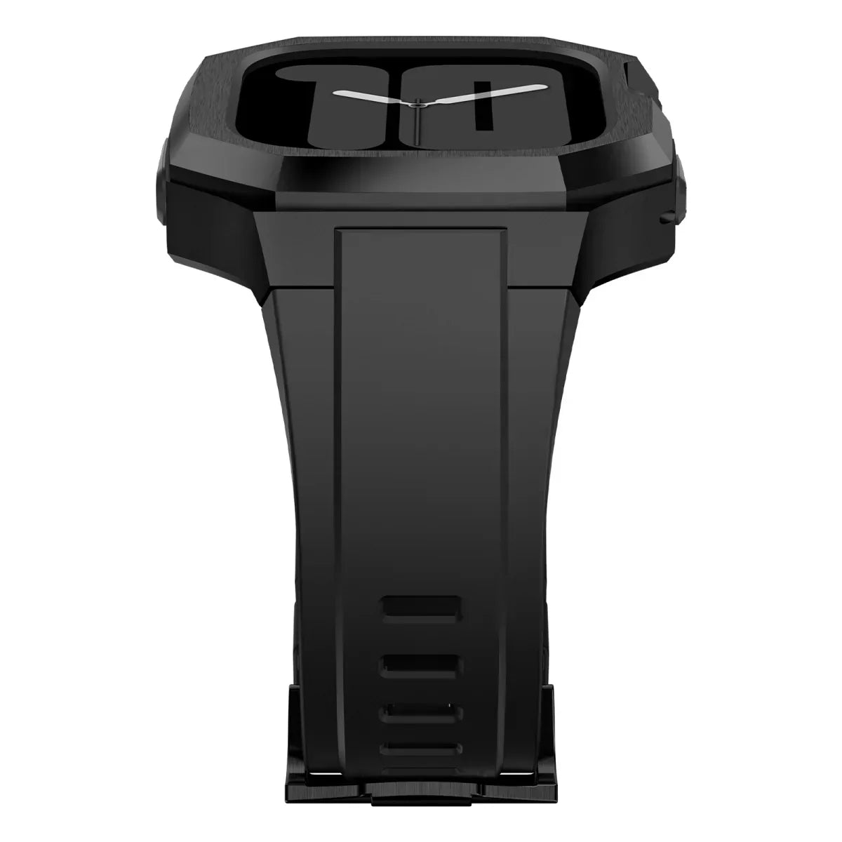 AeroCuff Fluoro Rubber Apple Watch-rem med rustfrit stålhus | Lersk