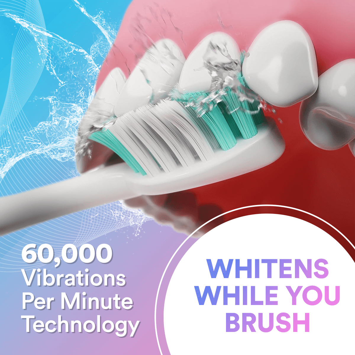 6-in-1 Sonic Electric Toothbrush | Lersk