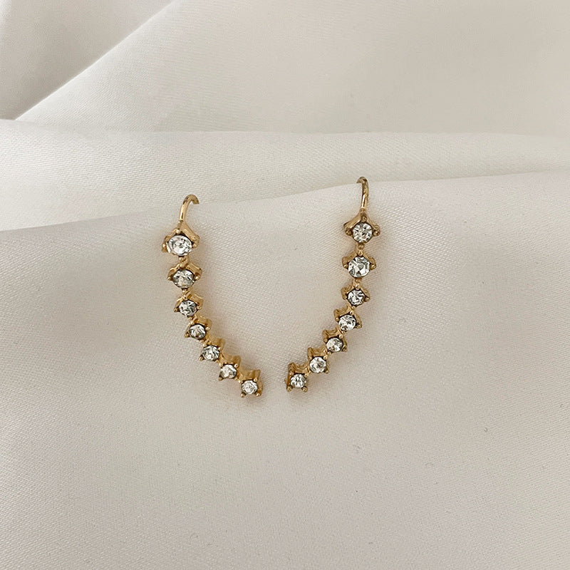 Lunara Seven Star Diamond Earrings | Lersk