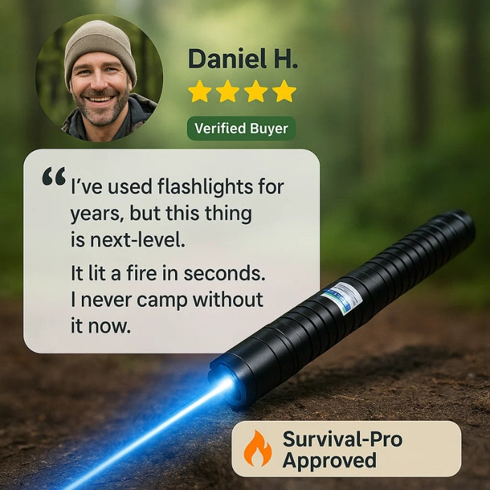 AeroForge Pro Laser Torch High-Intensity Waterproof Survival Light for Outdoors | Lersk