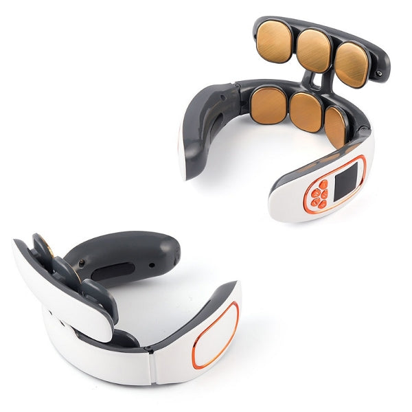 SolacePro Dybt Pulserende Varme Nakke- og Skuldermassageapparat | Lersk