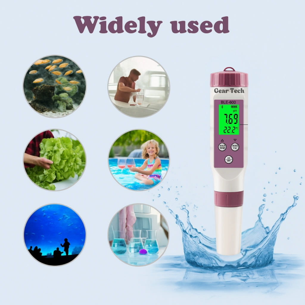AquaSense 7-In-1 Digital Pool Tester For pH And Chlorine | Lersk
