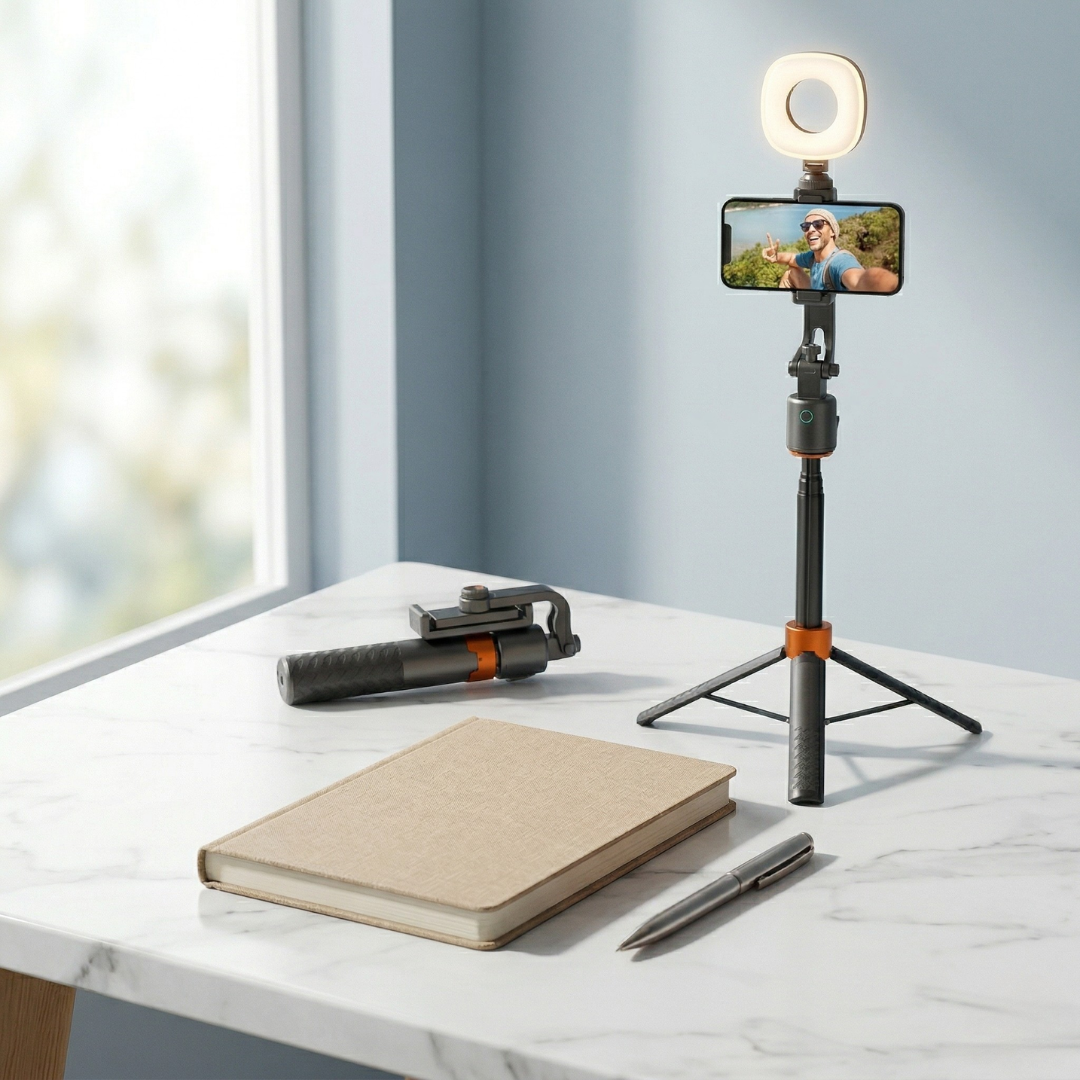 Intelligentes Tracking-Stativ für Vlogging und Content-Erstellung | Lersk