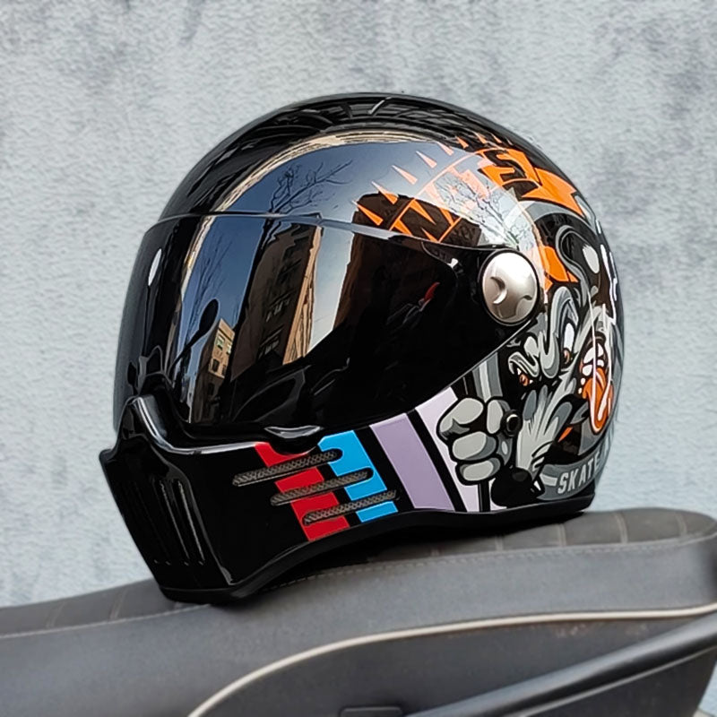 Přilba NovaRidge ShadowVisor Full Face s certifikací DOT a ECE | Lersk
