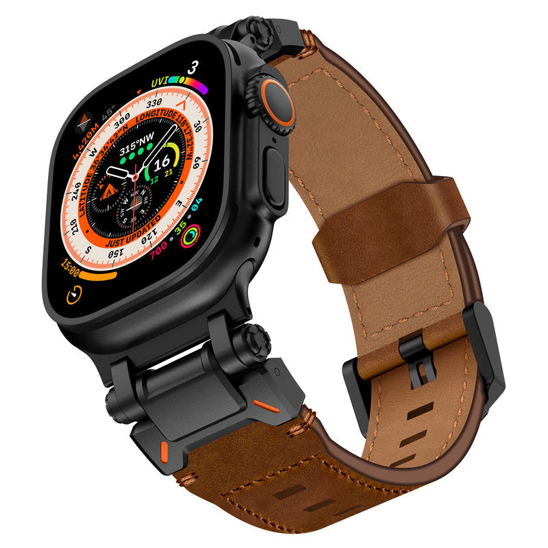 Nomad | Crazy Horse Leather Band For Apple Watch | Lersk