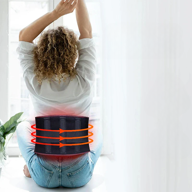 NovaHeat Back Belt with Adjustable Heating for Back Pain | Lersk