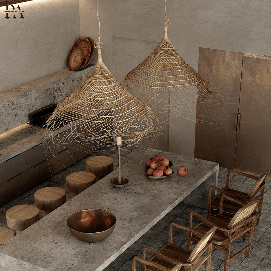Vintage Woven Chandelier | Lersk
