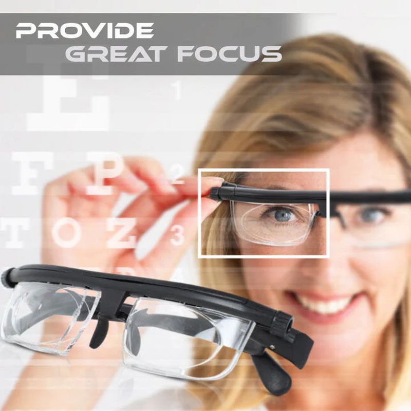 VisionShift Einstellbare Fokusbrille von VisionShift für den täglichen Gebrauch beim Lesen und Sehen | Lersk