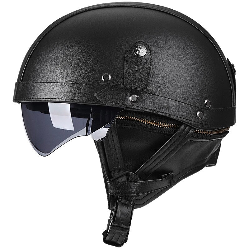 RidgeRider Helmet With DOT Safety And UV Shield ABS Shell Retractable Lens | Lersk