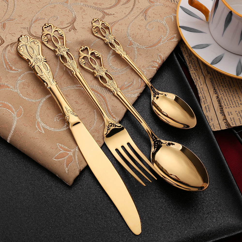 Novae Stainless Steel Cutlery Set Hand-Forged Durable | Lersk