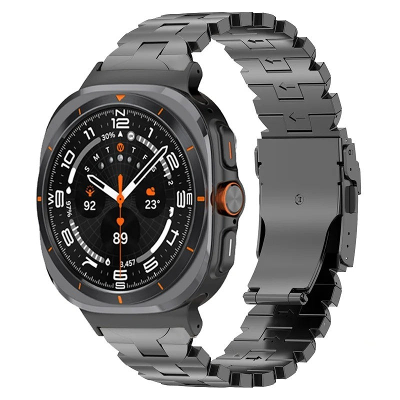 Liora Butterfly-Shaped Titanium Watch Band for 47mm Smartwatches | Lersk