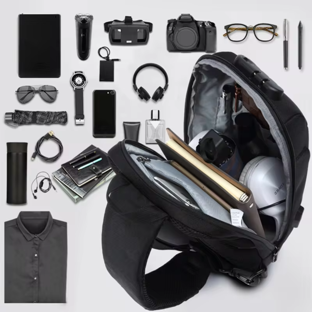 Cortina | Anti-Theft Crossbody Bag With USB Charging — Secure, Stylish and Practical | Lersk