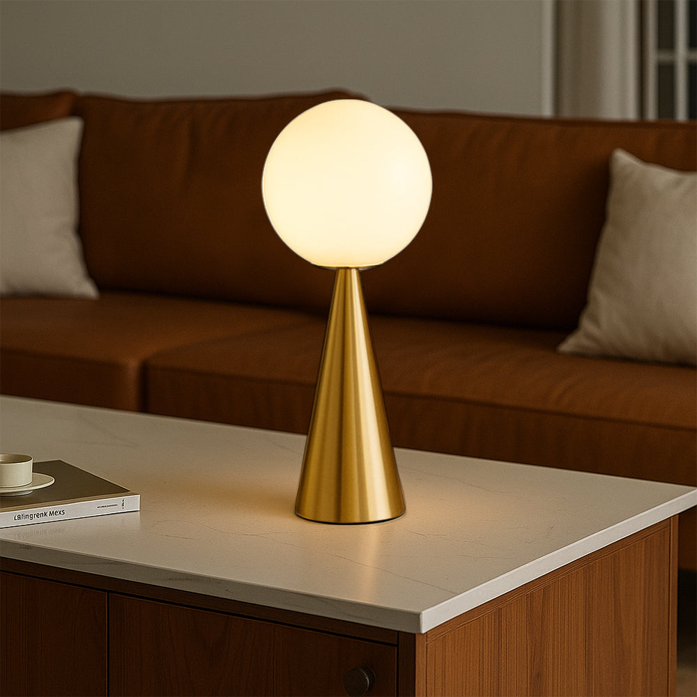 LumaGlow Table Lamp With Modern Bright Energy Efficient LED Lighting | Lersk