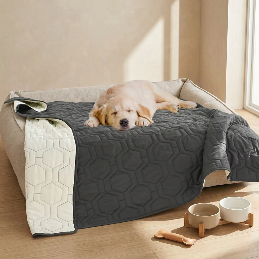 Wasserdichte Hundebettauflage für Betten, Sofas und Autositze | Lersk