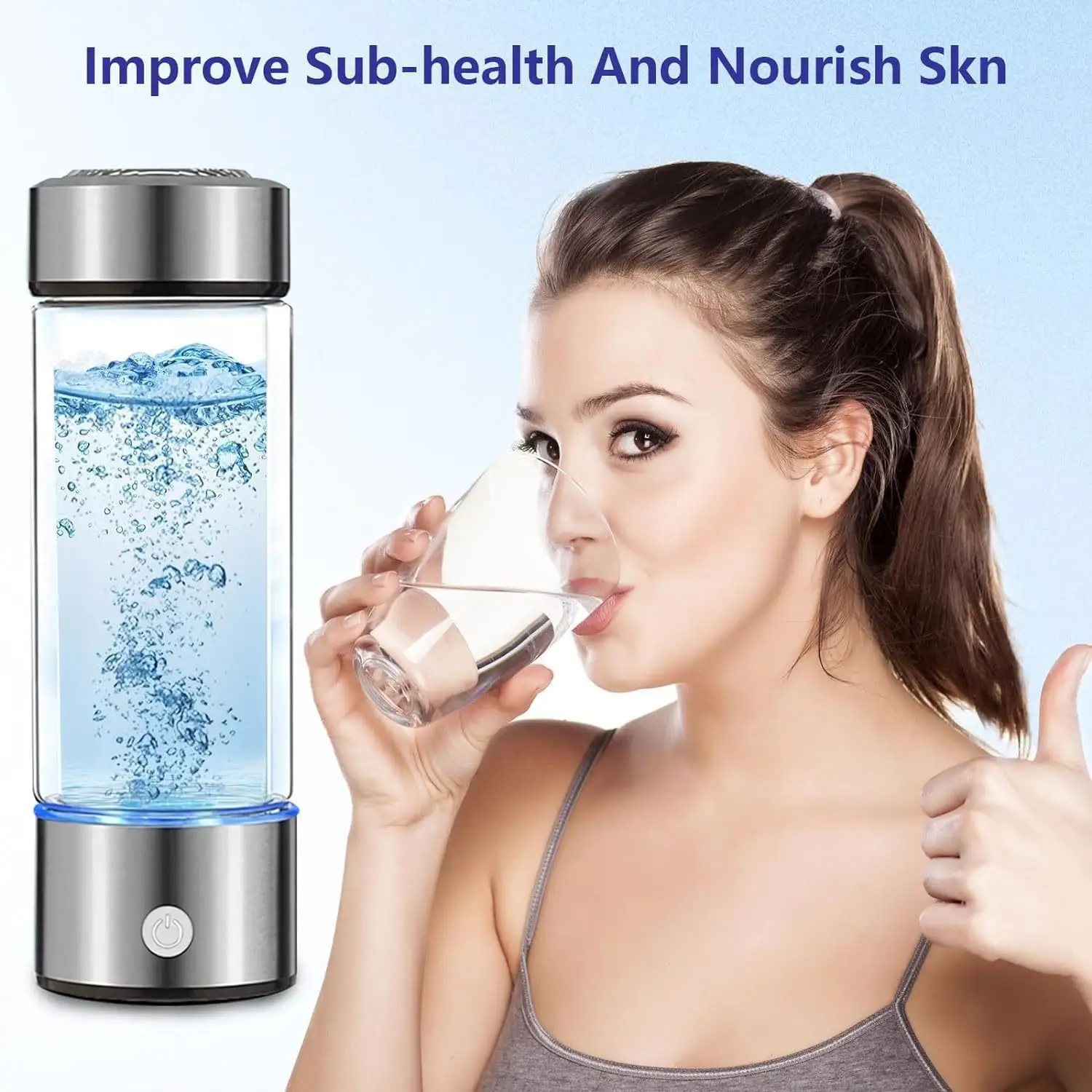 HydraVive Hydrogen Water Bottle For Daily Health Boost | Lersk
