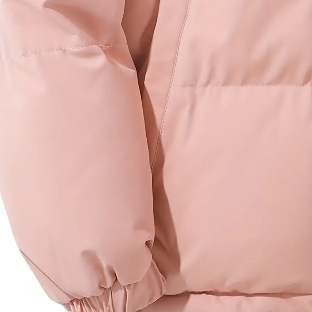 AstraNova Damen Steppjacke mit Kapuze, isoliert für Winterwärme | Lersk