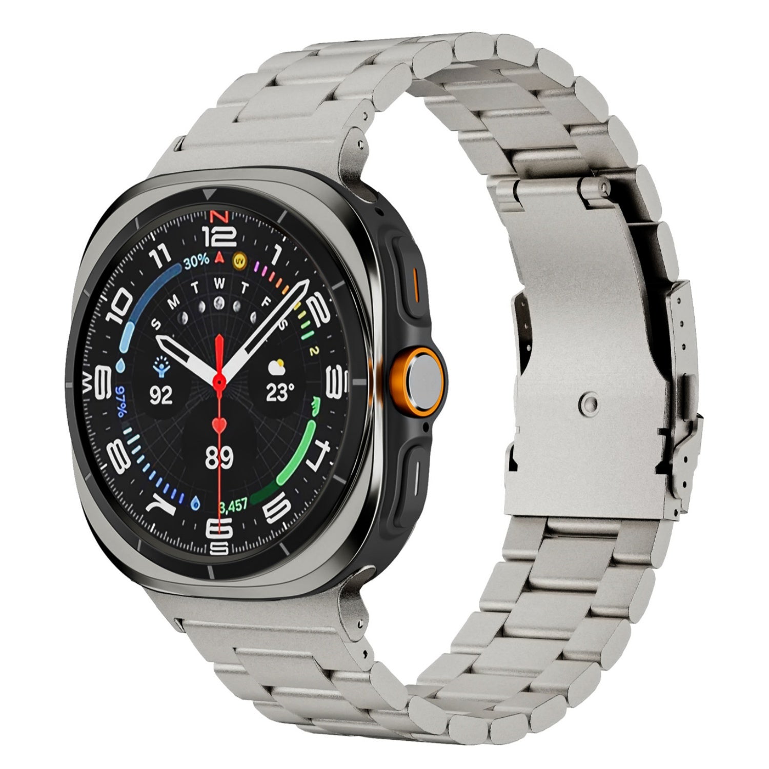 Aurex | Titan Business-Uhrenarmband für Ultra Smartwatch | Lersk
