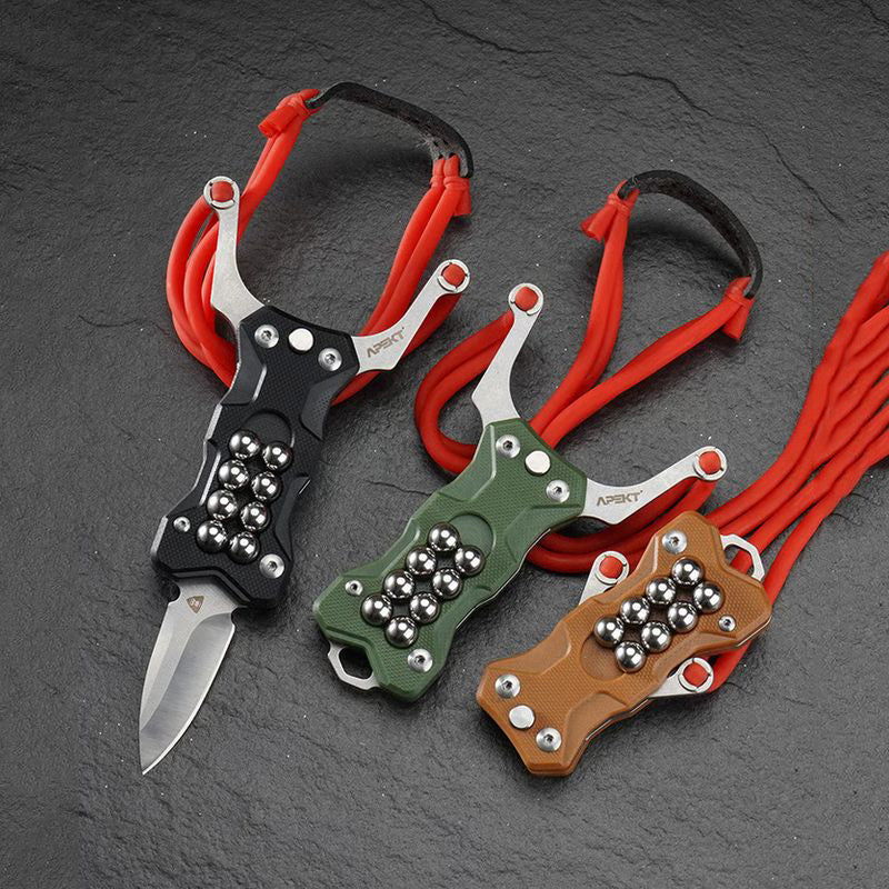 Multi-Function Slingshot EDC Tool For Everyday Carry And Outdoor Use Ideal For Camp Trips And Hiking | Lersk