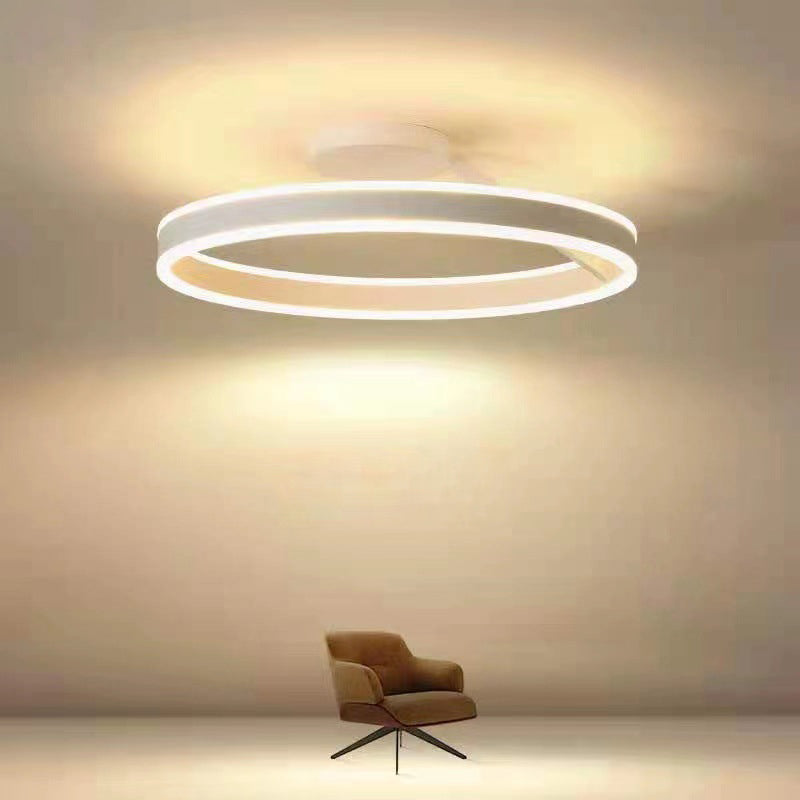 LumaAura Gold LED stropní svítidlo pro obývací pokoje a další | Lersk