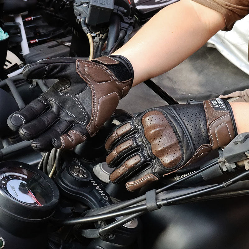VintageGrip Motorcycle Gloves | Lersk