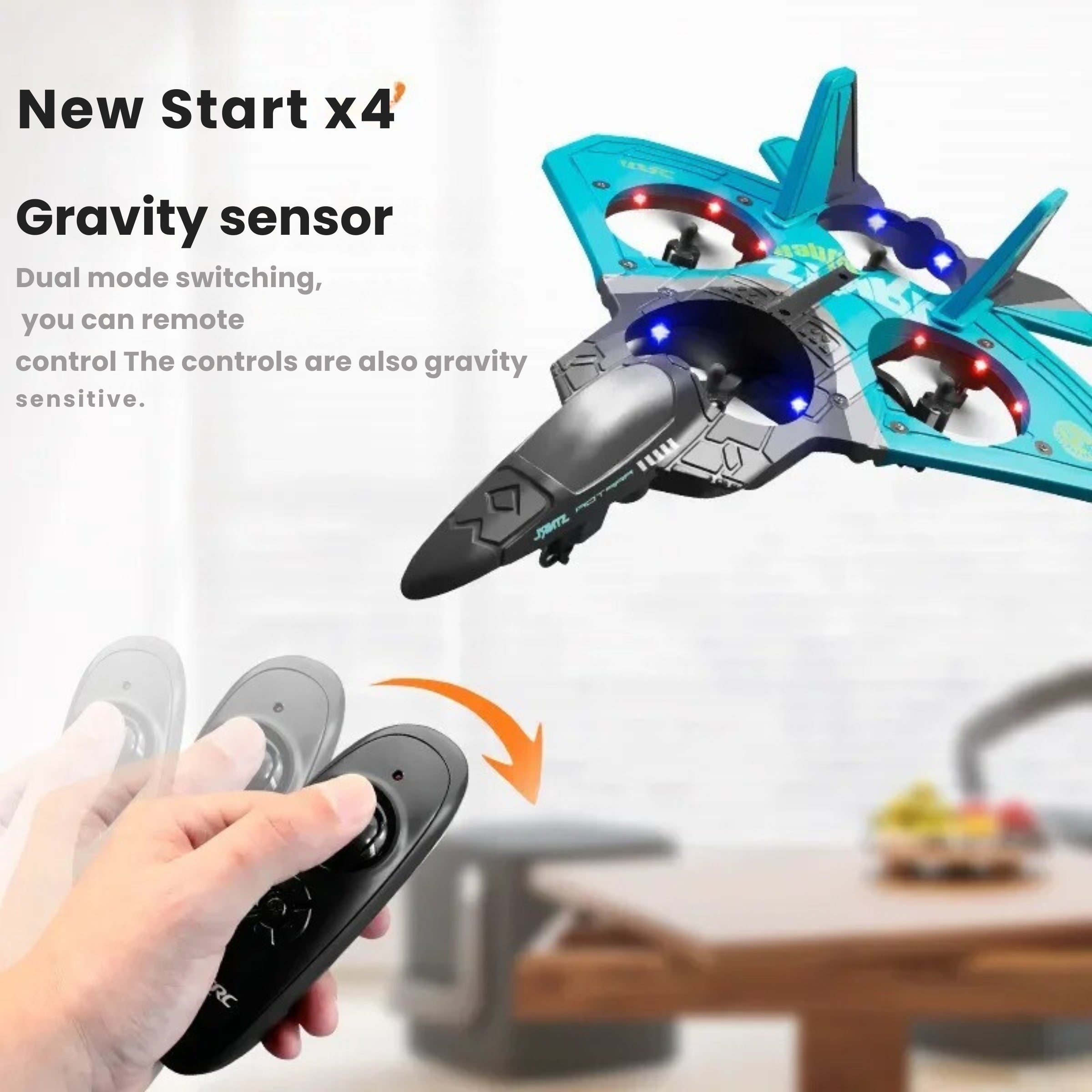 Aereo RC SkyWing per Principianti con Controlli Stabili | Lersk