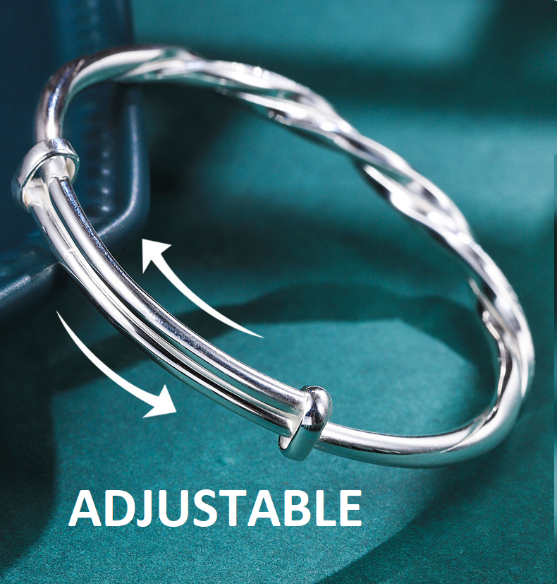 Elara Geflochtenes Armband aus Sterlingsilber für Damen Zeitloser Schmuck | Lersk