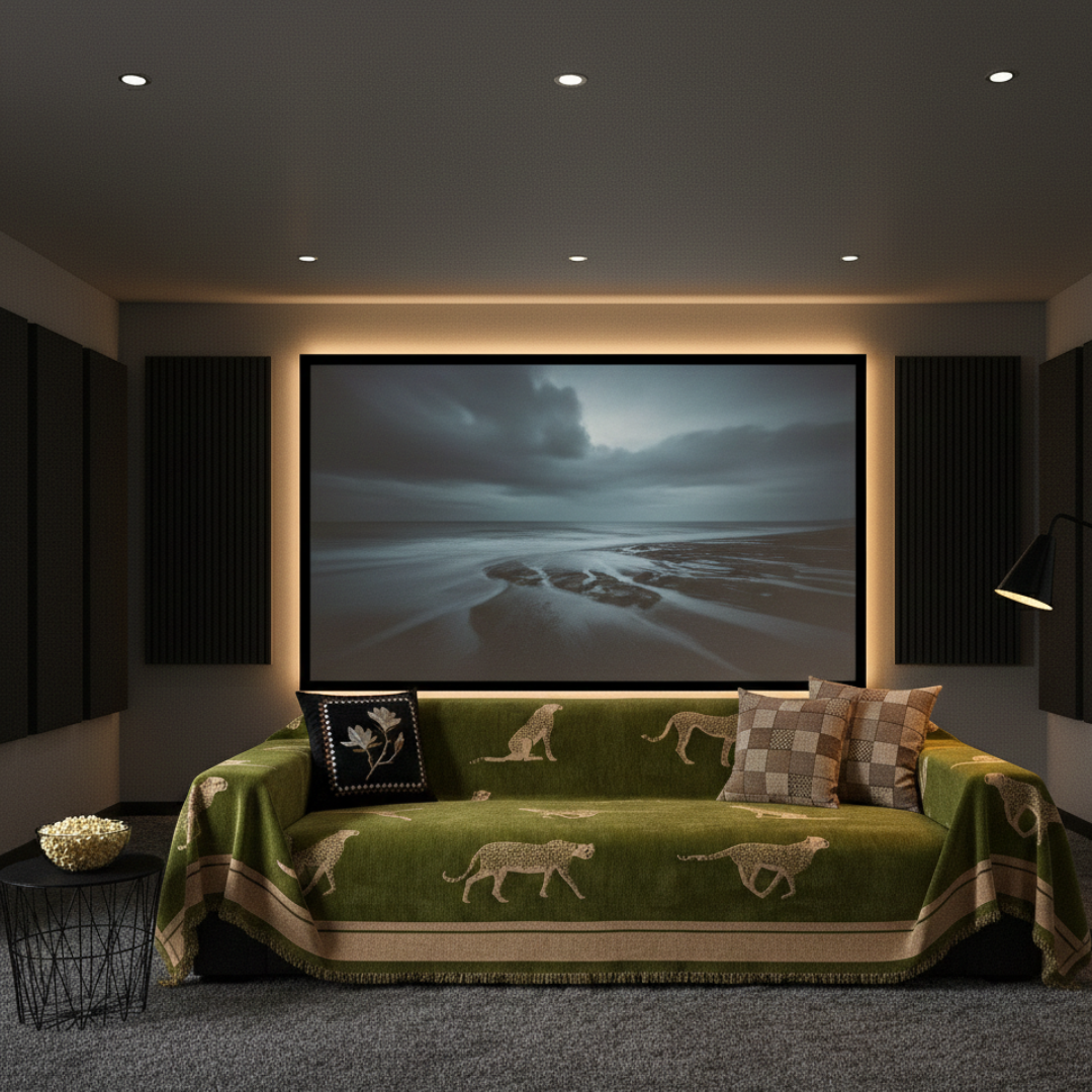 Gemusterter Sofabezug für Haustiere mit Safari-inspiriertem Gepard-Design | Lersk