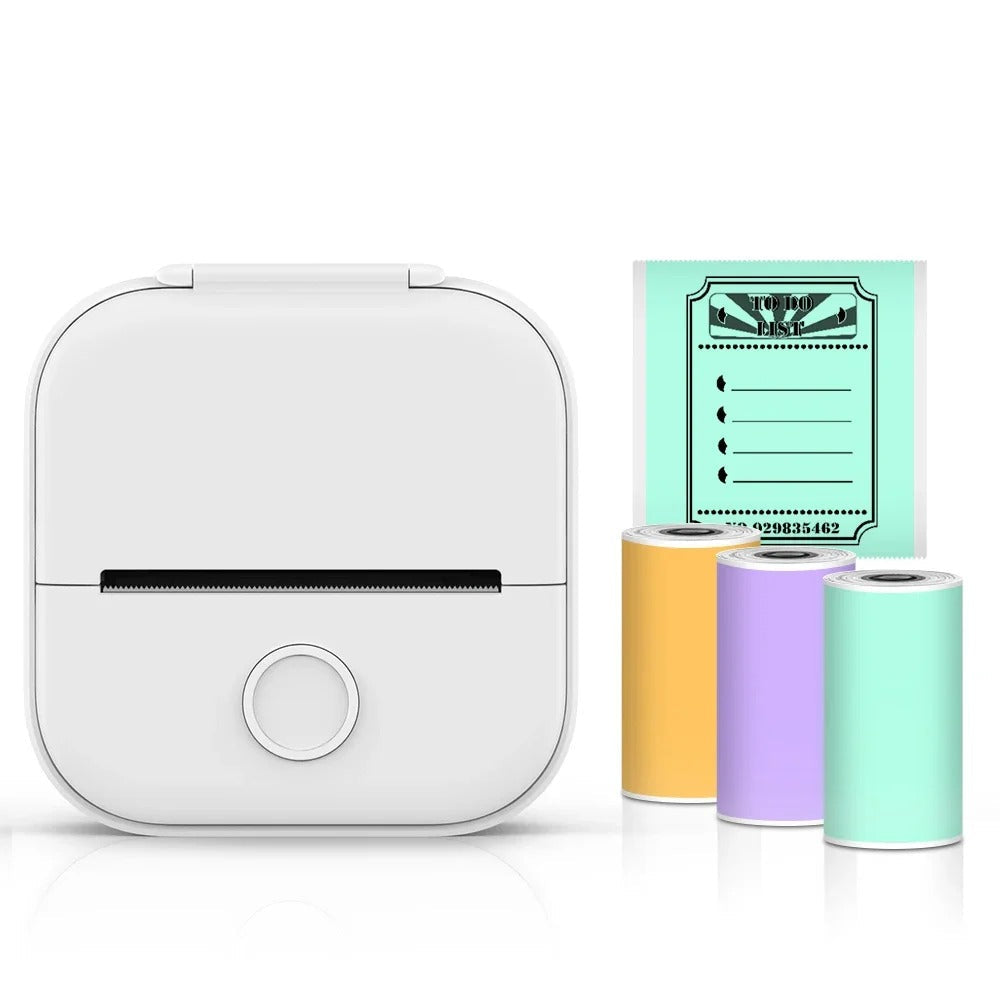 Portable Mini Printer Bluetooth Inkless Instant Photo Printing for Smartphones | Lersk