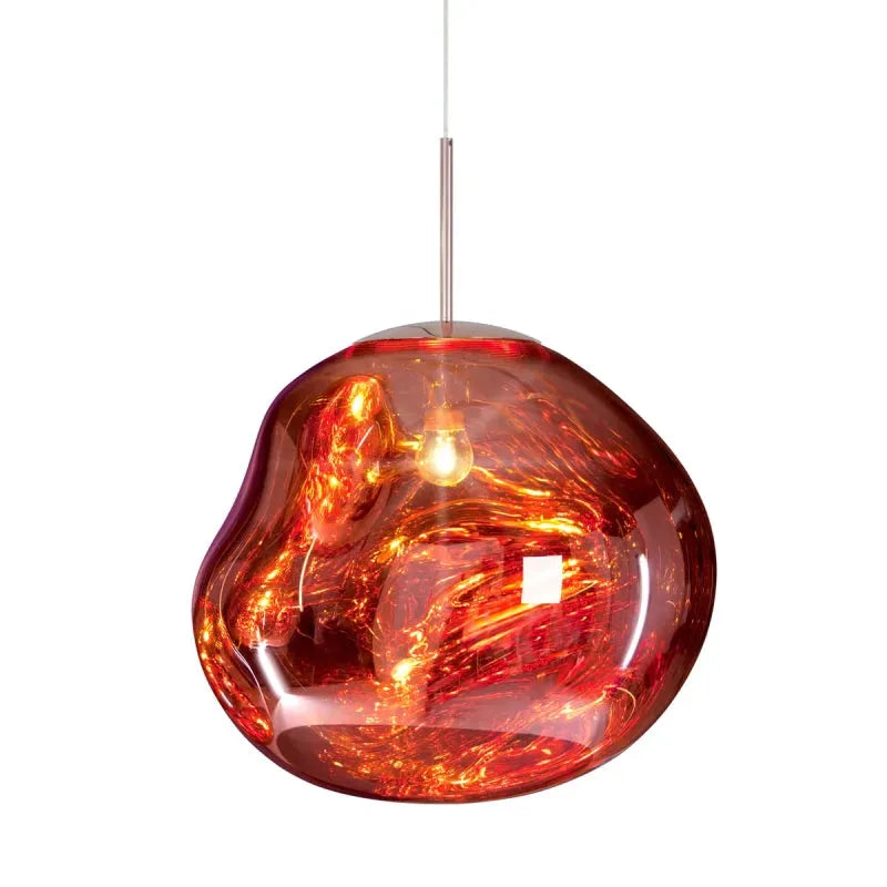 AstraLuma Lava Pendellamper Fire Farver Glasfinish | Lersk