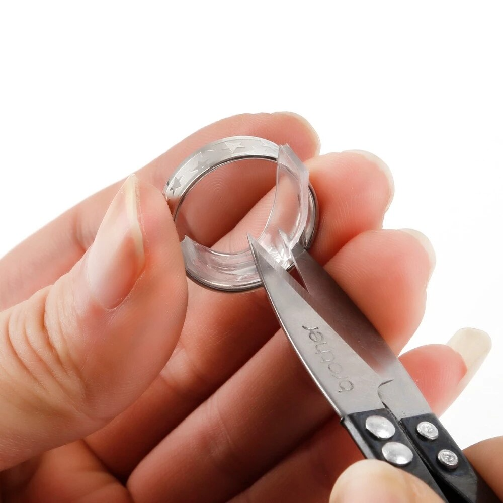 Invisible Ring Size Adjuster Pad For Any Ring - Subtle Quick Fit Enhancement That Slides On Easily | Lersk