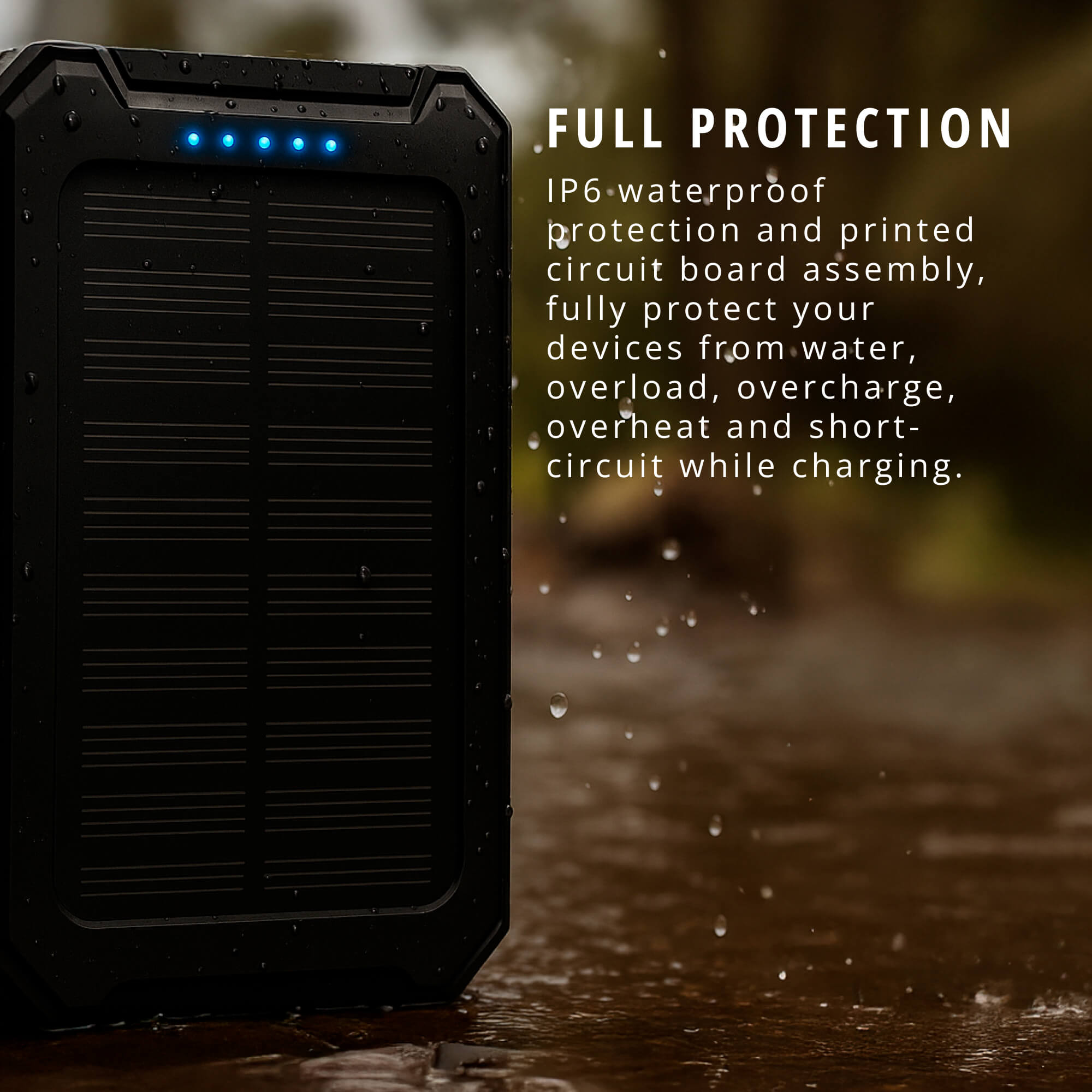 LumaCharge Peak 50000mAh Batterie Externe Solaire Étanche | Lersk